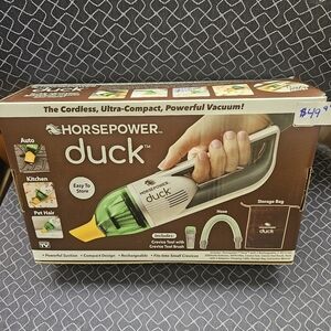 Horsepower Duck Cordless Vacuum. New In BOX